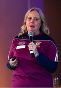 20 October 2018; Catherine Bedford-Leech from Raheny GAA speaking at the 'Games for ALL' workshop during the GAA National Healthy Club Conference at Croke Park Stadium, in Dublin. Photo by David Fitzgerald/Sportsfile