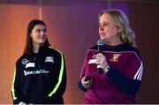 20 October 2018; Catherine Bedford-Leech from Raheny GAA speaking at the 'Games for ALL' workshop during the GAA National Healthy Club Conference at Croke Park Stadium, in Dublin. Photo by David Fitzgerald/Sportsfile