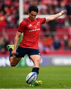 20 October 2018; Joey Carbery of Munster kicks a conversion during the Heineken Champions Cup Pool 2 Round 2 match between Munster and Gloucester at Thomond Park in Limerick. Photo by Sam Barnes/Sportsfile