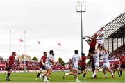 20 October 2018; A general view of a line-out during the Heineken Champions Cup Pool 2 Round 2 match between Munster and Gloucester at Thomond Park in Limerick. Photo by Sam Barnes/Sportsfile