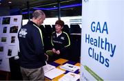 20 October 2018; A general view of a stall during the GAA National Healthy Club Conference at Croke Park Stadium, in Dublin. Photo by David Fitzgerald/Sportsfile