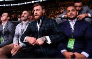 20 October 2018; UFC fighter Conor McGregor in attendance at the TD Garden for the vacant WBO Middleweight title bout between Demetrius Andrade and Walter Kautondokwa in Boston, Massachusetts, USA. Photo by Stephen McCarthy/Sportsfile