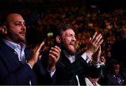 20 October 2018; UFC fighter Conor McGregor in attendance at the WBA & IBF Female Lightweight World title bout between Katie Taylor and Cindy Serrano at TD Garden in Boston, Massachusetts, USA. Photo by Stephen McCarthy/Sportsfile