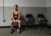 20 October 2018; Katie Taylor following her WBA & IBF Female Lightweight World title bout against Cindy Serrano at TD Garden in Boston, Massachusetts, USA. Photo by Stephen McCarthy/Sportsfile
