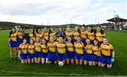 21 October 2018; The Knockmore team prior to the Mayo County Senior Club Ladies Football Final match between Carnacon and Knockmore at Kilmeena GAA Club in Mayo. Photo by David Fitzgerald/Sportsfile