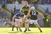 21 October 2018; Sean Collins of Cratloe in action against Cillian Brennan of Ballyea during the Clare County Senior Club Hurling Championship Final match between Cratloe and Ballyea at Cusack Park, in Ennis, Clare. Photo by Matt Browne/Sportsfile