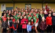 21 October 2018; Carnacon players and supporters celebrate following the Mayo County Senior Club Ladies Football Final match between Carnacon and Knockmore at Kilmeena GAA Club in Mayo. Photo by David Fitzgerald/Sportsfile