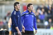 21 October 2018; Cratloe selector Mike Deggan and manager Alan Neville during the Clare County Senior Club Hurling Championship Final match between Cratloe and Ballyea at Cusack Park, in Ennis, Clare. Photo by Matt Browne/Sportsfile