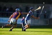 21 October 2018; Conal Keaney of Ballyboden St Enda's in action against Ross O'Carroll of Kilmacud Crokes during the Dublin County Senior Club Hurling Championship Final match between Kilmacud Crokes and Ballyboden St Enda's at Parnell Park, in Dublin. Photo by Daire Brennan/Sportsfile