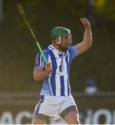 21 October 2018; Paul Doherty of Ballyboden St Enda's celebrates his side's first goal during the Dublin County Senior Club Hurling Championship Final match between Kilmacud Crokes and Ballyboden St Enda's at Parnell Park, in Dublin. Photo by Daire Brennan/Sportsfile