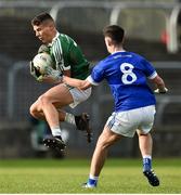 21 October 2018; Odhran McFadden-Ferry of Gaoth Dobhair in action against Ethan O'Donnell of Naomh Conaill Glenties during the Donegal County Senior Club Football Championship Final match between Naomh Conaill Glenties and Gaoth Dobhair at MacCumhaill Park, in Ballybofey, Donegal. Photo by Oliver McVeigh/Sportsfile