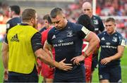 21 October 2018; Seán O'Brien, right and Seán Cronin of Leinster after the Heineken Champions Cup Round Pool 1 Round 2 match between Toulouse and Leinster at Stade Ernest Wallon, in Toulouse, France. Photo by Brendan Moran/Sportsfile
