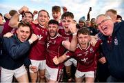 21 October 2018; Castlerahan players celebrate following their side's victory during the Cavan County Senior Club Football Championship Final match between Castlerahan and Crosserlough at Kingspan Breffni Park in Cavan. Photo by Seb Daly/Sportsfile