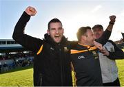 21 October 2018; Ballyea manager Kevin Sheehan, left, celebrates after the Clare County Senior Club Hurling Championship Final match between Cratloe and Ballyea at Cusack Park, in Ennis, Clare. Photo by Matt Browne/Sportsfile
