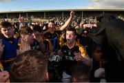 21 October 2018; Ballyea captain Tony Kelly and his team-mates celebrate after the Clare County Senior Club Hurling Championship Final match between Cratloe and Ballyea at Cusack Park, in Ennis, Clare. Photo by Matt Browne/Sportsfile