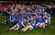 21 October 2018; The Coalisland team celebrate after winning the Tyrone County Senior Club Football Championship Final match between Coalisland Fianna and Killyclogher St Mary's at Healy Park, Omagh, in Tyrone. Photo by Philip Fitzpatrick/Sportsfile