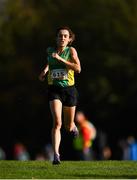 21 October 2018; Shona Heaslip of An Riocht A.C. Co. Kerry, on her way to winning the Senior Female's during the Autumn Open International Cross Country Festival at the National Sports Campus in Abbottstown, Dublin. Photo by Harry Murphy/Sportsfile