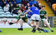 21 October 2018; Michael Carroll of Gaoth Dobhair in action against AJ Gallagher of Naomh Conaill Glenties during the Donegal County Senior Club Football Championship Final match between Naomh Conaill Glenties and Gaoth Dobhair at MacCumhaill Park, in Ballybofey, Donegal. Photo by Oliver McVeigh/Sportsfile