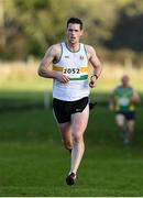 21 October 2018; Brian Kelly of St Abbans A.C. Co. Laois, competing in the Senior Male's during the Autumn Open International Cross Country Festival at the National Sports Campus in Abbottstown, Dublin. Photo by Harry Murphy/Sportsfile