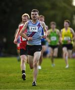 21 October 2018; Mark Molloy of Dundrum South Dublin A.C. Co. Dublin competing in the Senior Male's during the Autumn Open International Cross Country Festival at the National Sports Campus in Abbottstown, Dublin. Photo by Harry Murphy/Sportsfile