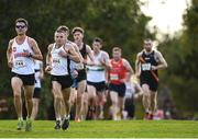 21 October 2018; Brendan Murphy competing in the Senior Male's during the Autumn Open International Cross Country Festival at the National Sports Campus in Abbottstown, Dublin. Photo by Harry Murphy/Sportsfile
