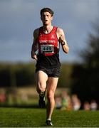 21 October 2018; Finian Stewart of City of Derry A.C. Spartans Co. Derry competing in the Male U20's during the Autumn Open International Cross Country Festival at the National Sports Campus in Abbottstown, Dublin. Photo by Harry Murphy/Sportsfile