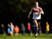 21 October 2018; Emma Grimes of Galway City Harriers A.C. Co. Galway competing in the Senior Female's during the Autumn Open International Cross Country Festival at the National Sports Campus in Abbottstown, Dublin. Photo by Harry Murphy/Sportsfile