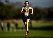 21 October 2018; Alex Murphyof Suncroft A.C. Co. Kildare competing in the Female U20's during the Autumn Open International Cross Country Festival at the National Sports Campus in Abbottstown, Dublin. Photo by Harry Murphy/Sportsfile