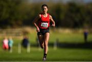 21 October 2018; Shauna Doellken of Kenmare A.C. Co. Kerry, competing in the Female U20's during the Autumn Open International Cross Country Festival at the National Sports Campus in Abbottstown, Dublin. Photo by Harry Murphy/Sportsfile