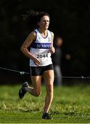 21 October 2018; Emilia Dan of Dunboyne A.C. Co. Meath competing in the Master Female's during the Autumn Open International Cross Country Festival at the National Sports Campus in Abbottstown, Dublin. Photo by Harry Murphy/Sportsfile