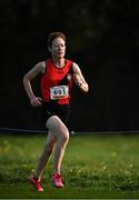 21 October 2018; Breda Smyth of Lucan Harriers A.C. Co. Dublin competing in the Master Female's during the Autumn Open International Cross Country Festival at the National Sports Campus in Abbottstown, Dublin. Photo by Harry Murphy/Sportsfile