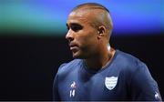 20 October 2018; Simon Zebo of Racing 92 prior to the Heineken Champions Cup Round Pool 4 Round 2 between Racing 92 and Ulster at Paris La Defence Arena, in Paris, France. Photo by Brendan Moran/Sportsfile