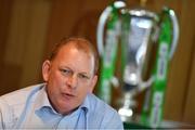 22 October 2018; IRFU Rugby Development Director Scott Walker during an IRFU Strategic Plan press briefing at the Aviva Stadium in Dublin. Photo by Ramsey Cardy/Sportsfile