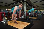 22 October 2018; CJ Stander and Tadhg Beirne during Munster Rugby squad training at the University of Limerick in Limerick. Photo by Diarmuid Greene/Sportsfile