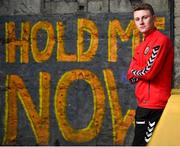 22 October 2018; Stephen Nolan of Bohemians U19s poses for a portrait during the Bohemians Uefa Youth League press briefing at Dalymount Park in Dublin. Photo by Seb Daly/Sportsfile