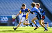 22 October 2018;Alex Dunne of Scoil Treasa, Firhouse, Co. Dublin, in action against Tadgh Farelly of St Mary's BNS, Booterstown, Co. Dublin,  during day 1 of the Allianz Cumann na mBunscol Finals at Croke Park in Dublin.  Photo by Sam Barnes/Sportsfile
