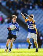 22 October 2018; Daniel Conway of St Mary's BNS, Booterstown, Co. Dublin, in action against Alex Dunne of Scoil Treasa, Firhouse, Co. Dublin, during day 1 of the Allianz Cumann na mBunscol Finals at Croke Park in Dublin.  Photo by Sam Barnes/Sportsfile