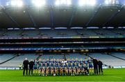 22 October 2018; An Garda Síochána squad before the John Morley Memorial Cup match between The Irish Defence Forces and An Garda Síochána at Croke Park in Dublin.  Photo by Piaras Ó Mídheach/Sportsfile