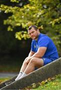 23 October 2018; Jack McGrath poses for a portrait after a Leinster Rugby press conference at UCD Belfield in Dublin. Photo by Brendan Moran/Sportsfile