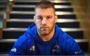 23 October 2018; Seán O'Brien poses for a portrait after a Leinster Rugby press conference at UCD Belfield in Dublin. Photo by Brendan Moran/Sportsfile