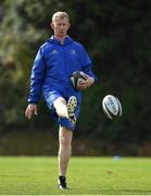 23 October 2018; Head coach Leo Cullen during Leinster Rugby squad training at UCD Belfield in Dublin. Photo by Brendan Moran/Sportsfile