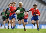 23 October 2018; Rory Owens from St. Mary's BNS, Lucan, Co Dublin, in action against Gavin Lynch from Belgrove Senior BNS, Clontarf, Co Dublin, during day 2 of the Allianz Cumann na mBunscol Finals at Croke Park in Dublin. Photo by Harry Murphy/Sportsfile