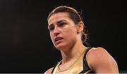 20 October 2018; Katie Taylor during her WBA & IBF Female Lightweight World title bout against Cindy Serrano at TD Garden in Boston, Massachusetts, USA. Photo by Stephen McCarthy/Sportsfile