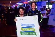 20 October 2018; Christina Weldon, left, and Briege McCabe in attendance during GAA National Healthy Club Conference at Croke Park Stadium, in Dublin. Photo by David Fitzgerald/Sportsfile