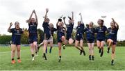 24 October 2018; The DCU 3 team celebrate with the cup after the Junior Final during the 2018 Gourmet Food Parlour HEC Freshers Blitz at Dublin City University in Dublin. Photo by Matt Browne/Sportsfile