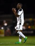 24 October 2018; Peter Adigun of Bohemians following the UEFA Youth League, 1st Round, 2nd Leg, match between Bohemians and FC Midtjylland at Dalymount Park in Dublin. Photo by Harry Murphy/Sportsfile