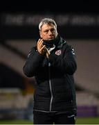 26 October 2018; Bohemians manager Keith Long following the SSE Airtricity League Premier Division match between Bohemians and Dundalk at Dalymount Park in Dublin. Photo by Stephen McCarthy/Sportsfile