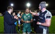 26 October 2018; Jarrad Butler of Connacht leads his side off the field following the Guinness PRO14 Round 7 match between Ospreys and Connacht at Morganstone Brewery Field in Bridgend, Wales. Photo by Be Evans/Sportsfile