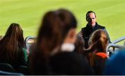 27 October 2018; Referee David Coldrick speaking during the #GAAyouth Forum 2018 at Croke Park in Dublin. Photo by Piaras Ó Mídheach/Sportsfile