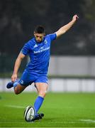 27 October 2018; Ross Byrne of Leinster kicks a conversion during the Guinness PRO14 Round 7 match between Benetton and Leinster at Stadio Comunale Di Monigo in Treviso, Italy. Photo by Sam Barnes/Sportsfile